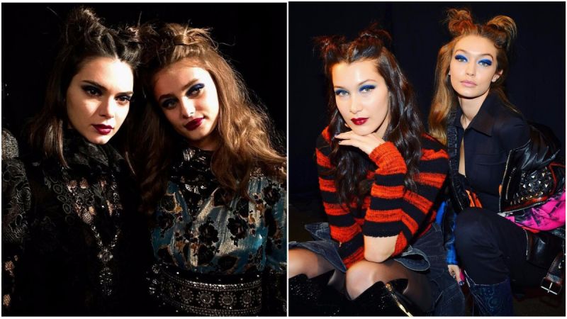 dry shampoo half bun turtorial